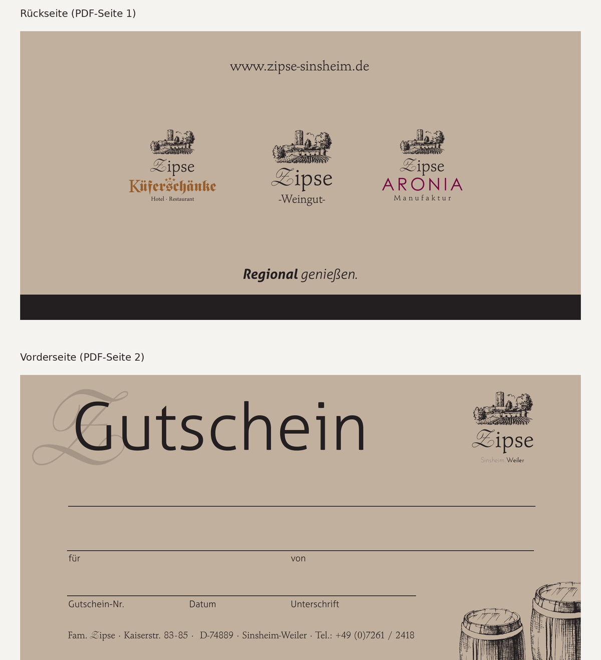 Voucher €75.00