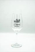 Stemmed glass Weingut Zipse with 0.1 l and 0.25 l fill marks