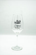 Stemmed glass Weingut Zipse with 0.1 l and 0.25 l fill marks